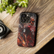 Tough Cases - Fiery Soccer Fan iPhone Case for Sports Enthusiasts