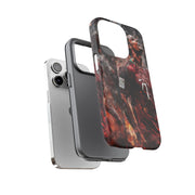 Tough Cases - Fiery Soccer Fan iPhone Case for Sports Enthusiasts