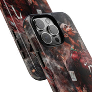 Tough Cases - Fiery Soccer Fan iPhone Case for Sports Enthusiasts