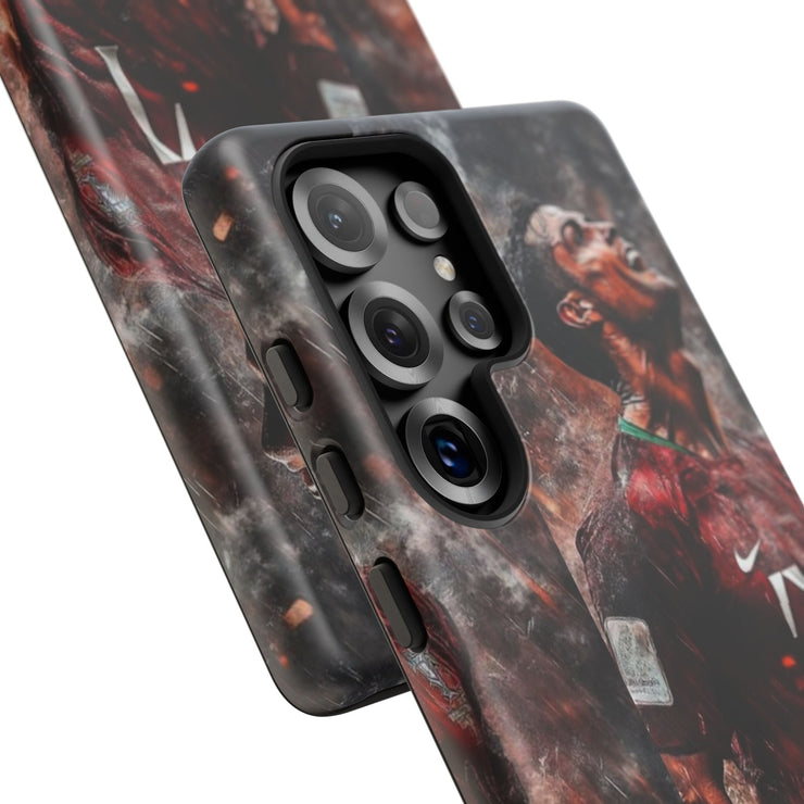 Tough Cases - Fiery Soccer Fan iPhone Case for Sports Enthusiasts
