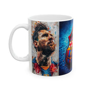 Barcelona Soccer Fan Ceramic Mug - 11oz & 15oz - Vibrant Football Art