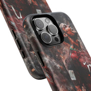Tough Cases - Fiery Soccer Fan iPhone Case for Sports Enthusiasts