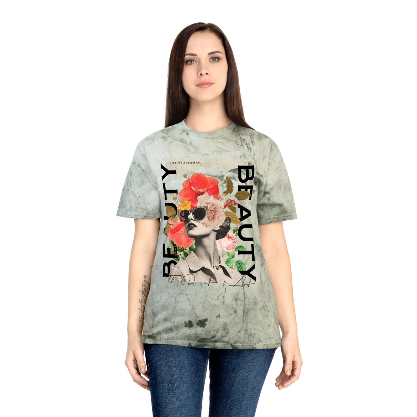 Colorful Floral Beauty T-Shirt, Unisex Graphic Tee, Artistic Fashion Top, Gift for Her, Motivational Summer Wear - Buy Now at shColorful Floral Beauty T-Shirt, Unisex Graphic Tee, Artistic Fashion Top, Gift for Her, Motivational Summer WearT-ShirtPrintifyShekh Brend14664555036112386790op_name