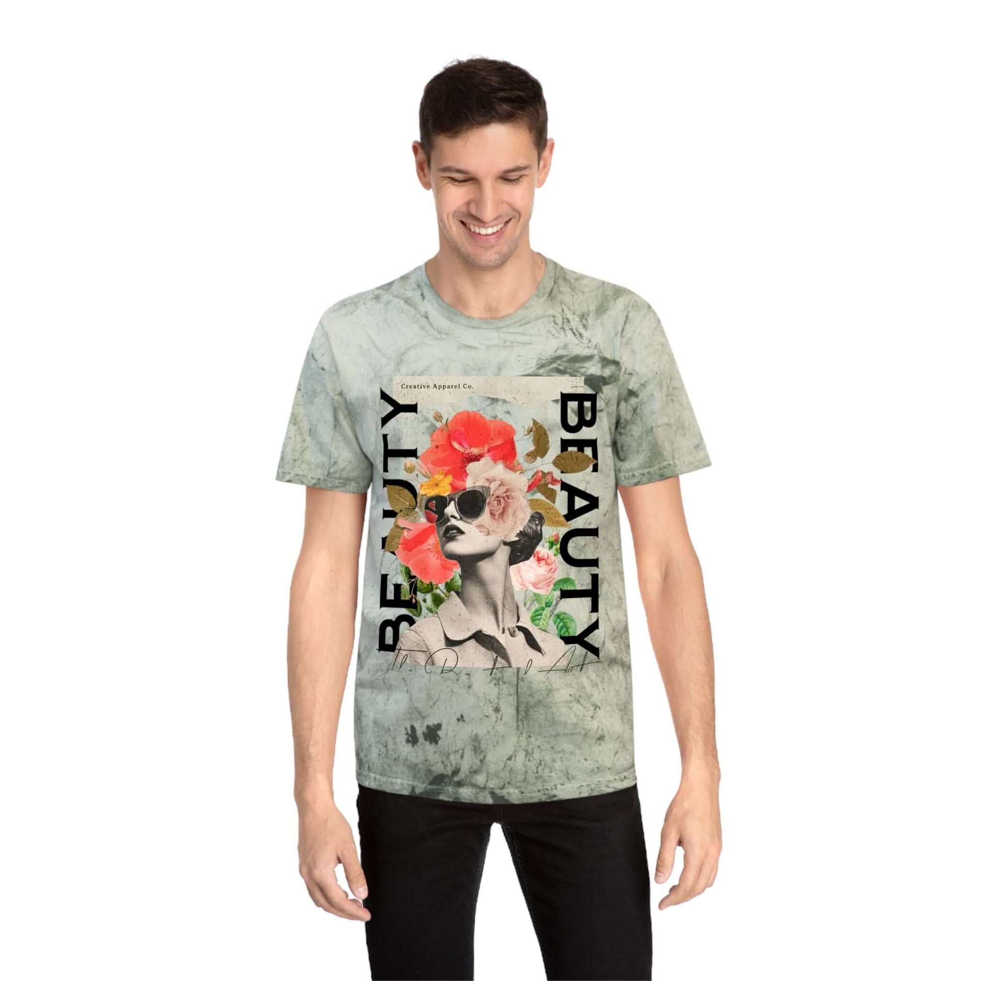 Colorful Floral Beauty T-Shirt, Unisex Graphic Tee, Artistic Fashion Top, Gift for Her, Motivational Summer Wear - Buy Now at shColorful Floral Beauty T-Shirt, Unisex Graphic Tee, Artistic Fashion Top, Gift for Her, Motivational Summer WearT-ShirtPrintifyShekh Brend14664555036112386790op_name