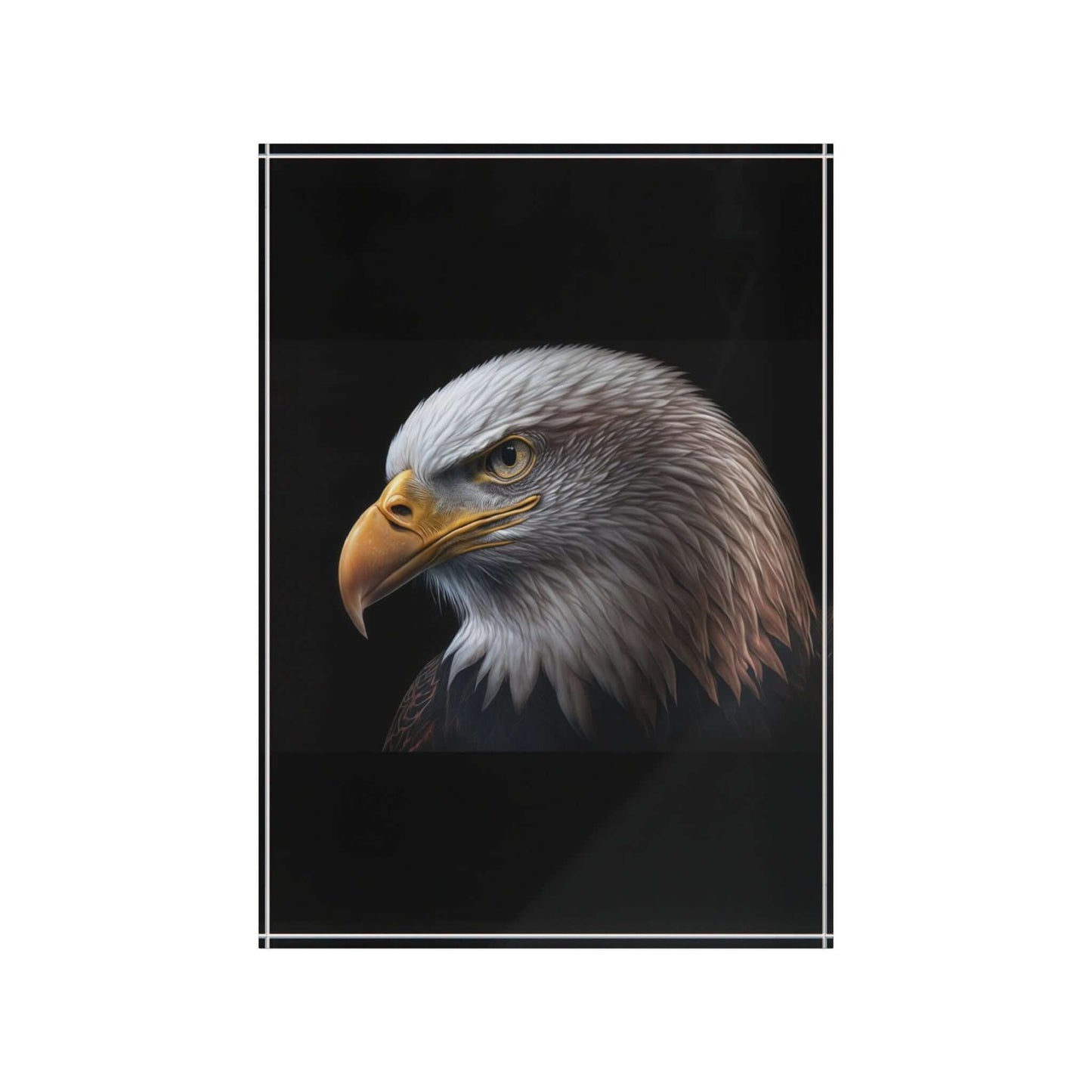 Eagle Photo Block - Stunning Wildlife Artwork for Home Decor - Buy Now at shEagle Photo Block - Stunning Wildlife Artwork for Home DecorHome DecorPrintifyShekh Brend48991664016481520186op_name