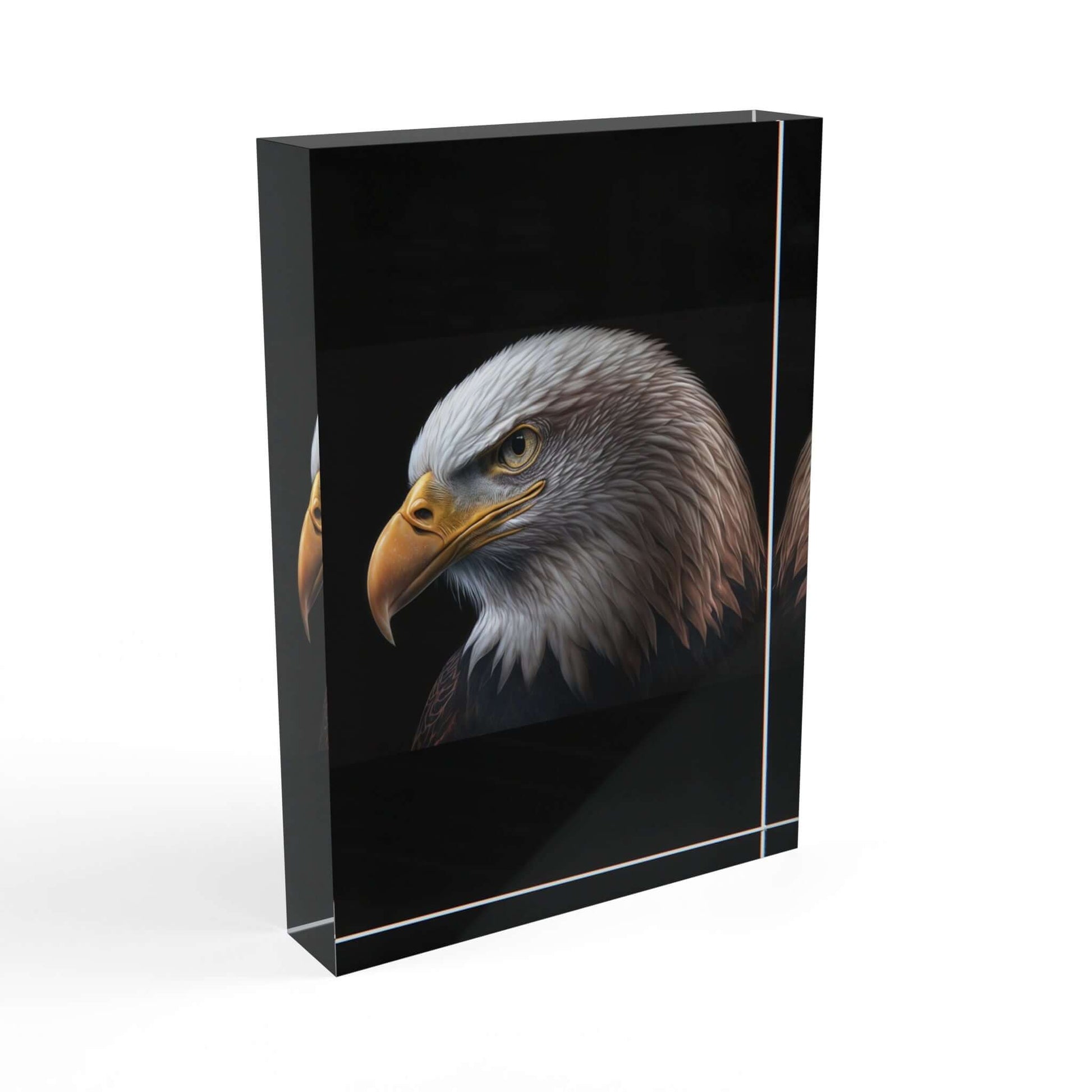 Eagle Photo Block - Stunning Wildlife Artwork for Home Decor - Buy Now at shEagle Photo Block - Stunning Wildlife Artwork for Home DecorHome DecorPrintifyShekh Brend48991664016481520186op_name