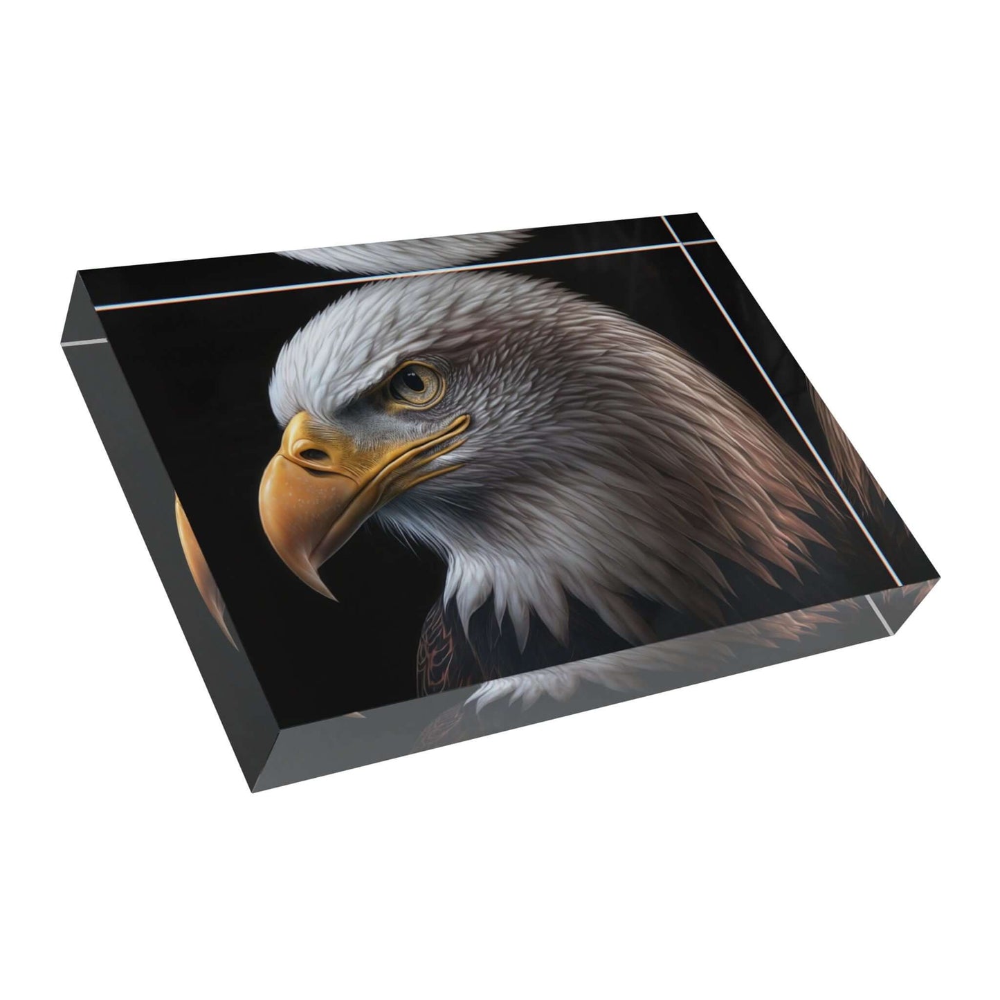 Eagle Photo Block - Stunning Wildlife Artwork for Home Decor - Buy Now at shEagle Photo Block - Stunning Wildlife Artwork for Home DecorHome DecorPrintifyShekh Brend48991664016481520186op_name