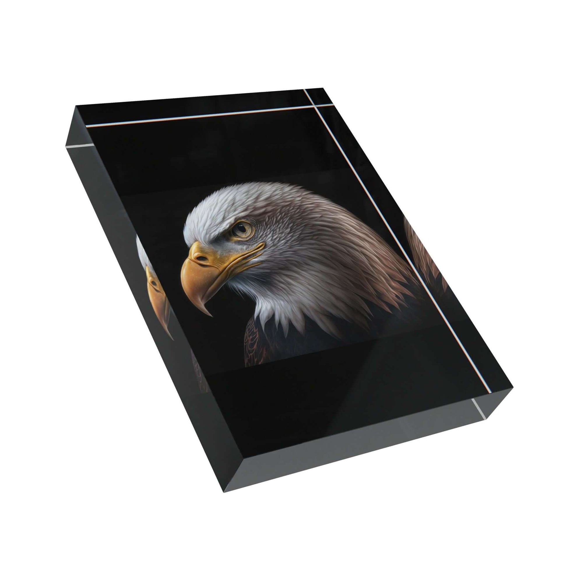 Eagle Photo Block - Stunning Wildlife Artwork for Home Decor - Buy Now at shEagle Photo Block - Stunning Wildlife Artwork for Home DecorHome DecorPrintifyShekh Brend48991664016481520186op_name