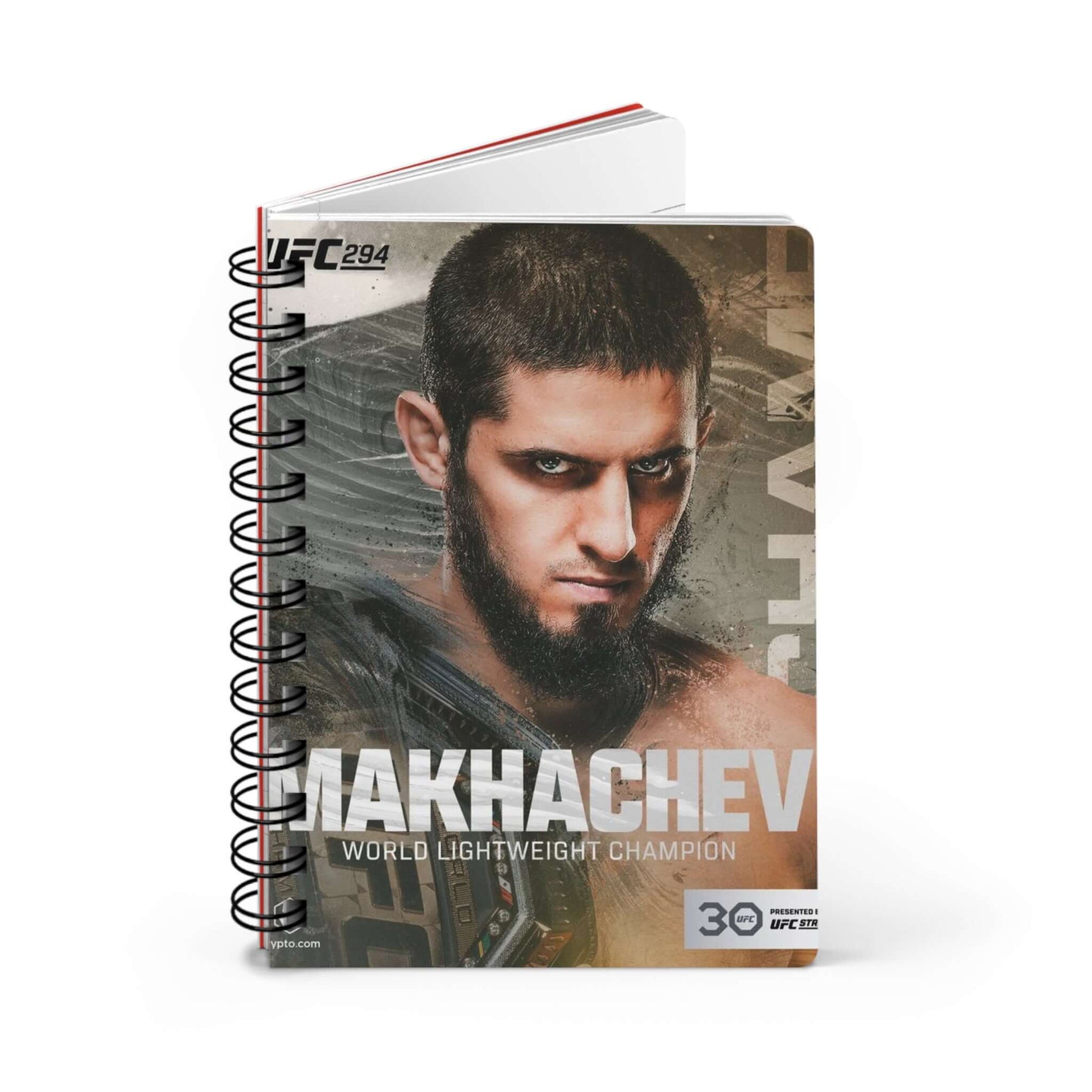 Islam Makhachev Champion Spiral Bound Journal – Perfect Gift for UFC Fans - Buy Now at shIslam Makhachev Champion Spiral Bound Journal – Perfect Gift for UFC FansPaper productsPrintifyShekh Brend49750579221201380279op_name