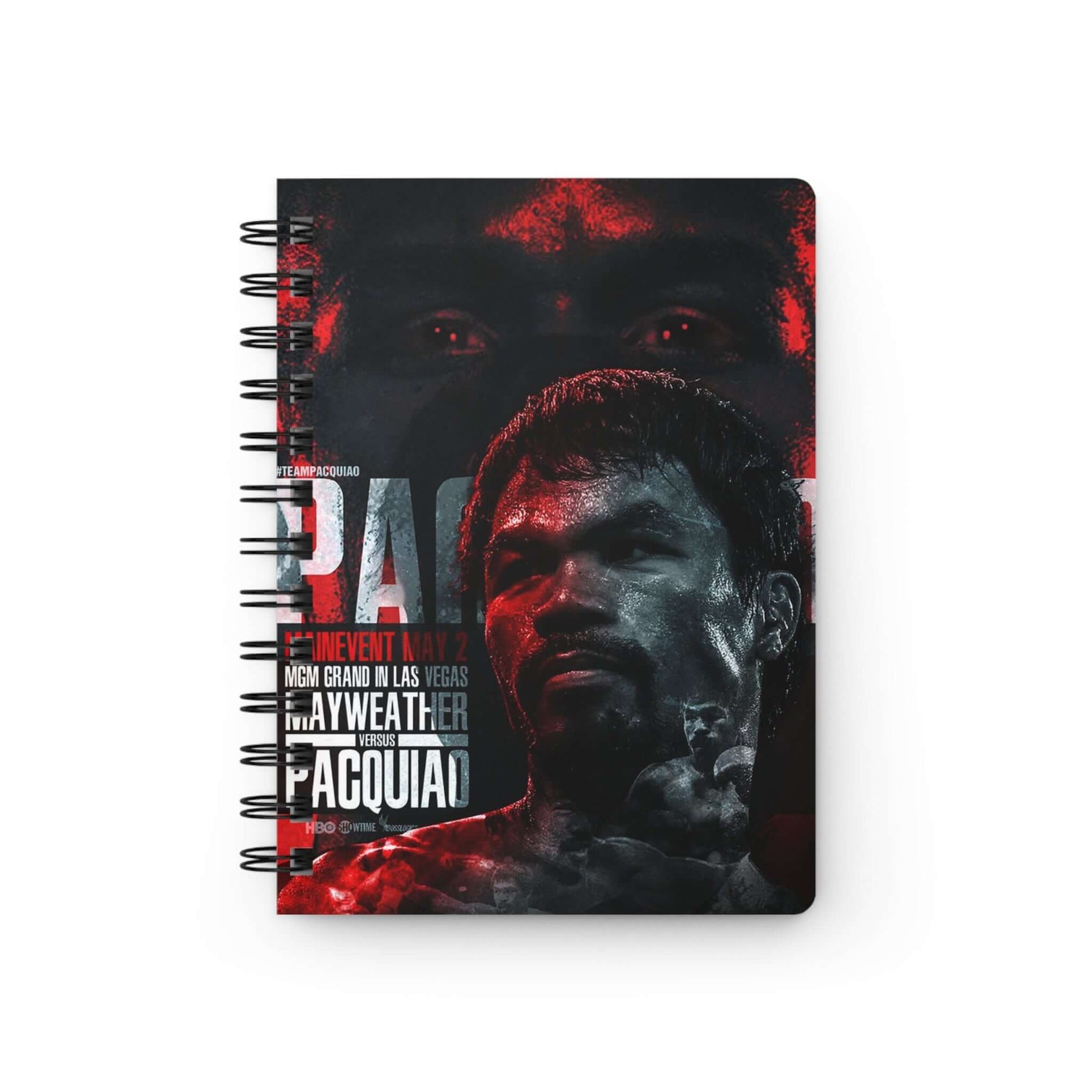 Manny Pacquiao Inspired Spiral Bound Journal - Perfect for Sports Fans & Fighters - Buy Now at shManny Pacquiao Inspired Spiral Bound Journal - Perfect for Sports Fans & FightersPaper productsPrintifyShekh Brend26758690417367678288op_name