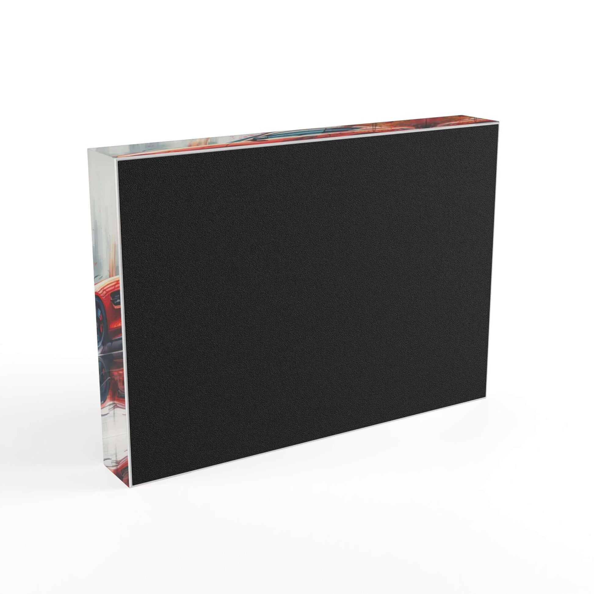 Modern Car Photo Block - Red Sports Car Wall Art for Auto Enthusiasts - Buy Now at shModern Car Photo Block - Red Sports Car Wall Art for Auto EnthusiastsHome DecorPrintifyShekh Brend26948081183661002334op_name
