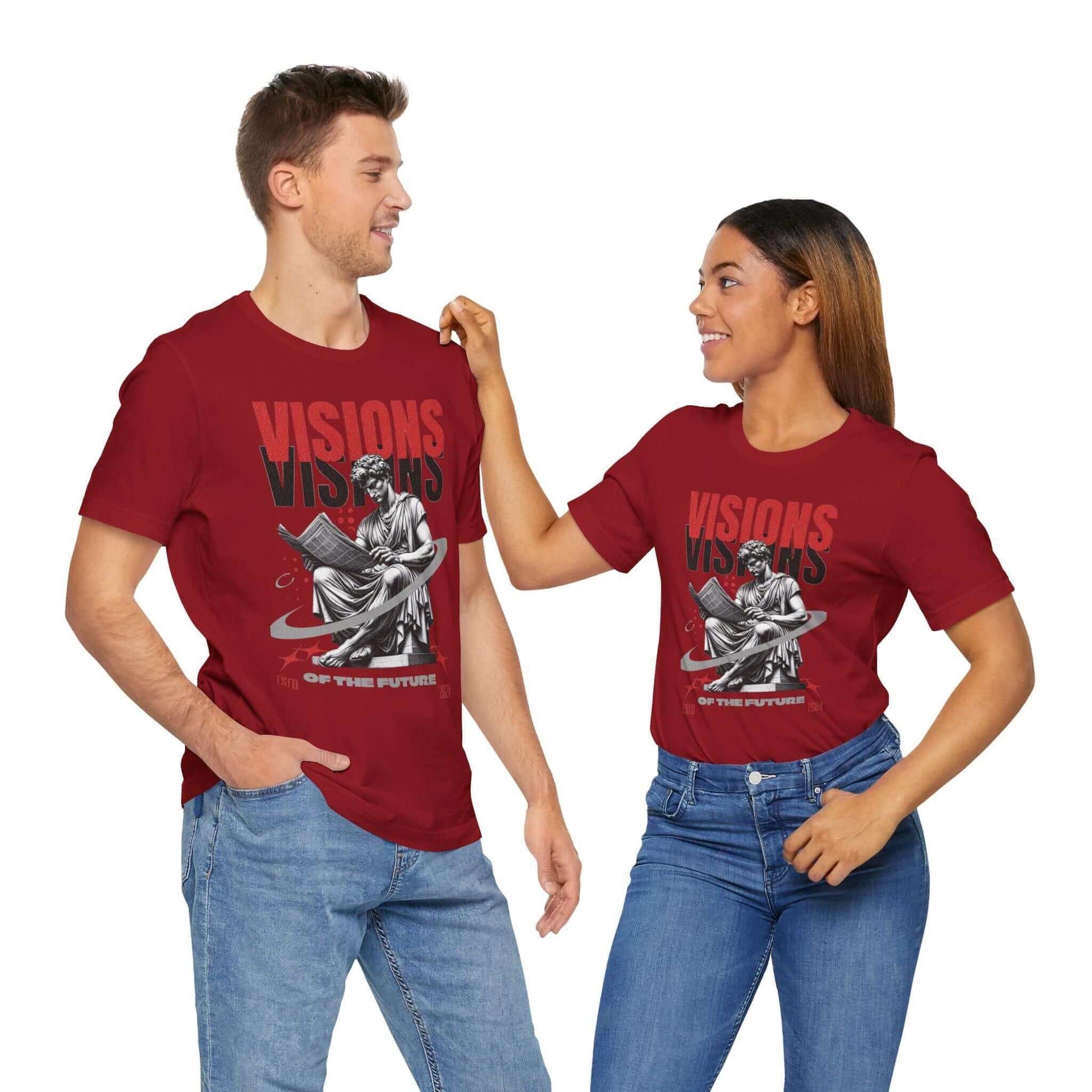 Visionary Future Tee - Unisex Jersey Tee, Graphic Tee for Inspiration, Trendy Casual Wear, Gift for Dreamers, Motivational Apparel - Buy Now at shVisionary Future Tee - Unisex Jersey Tee, Graphic Tee for Inspiration, Trendy Casual Wear, Gift for Dreamers, Motivational ApparelT-ShirtPrintifyShekh Brend32457178262128692337op_name