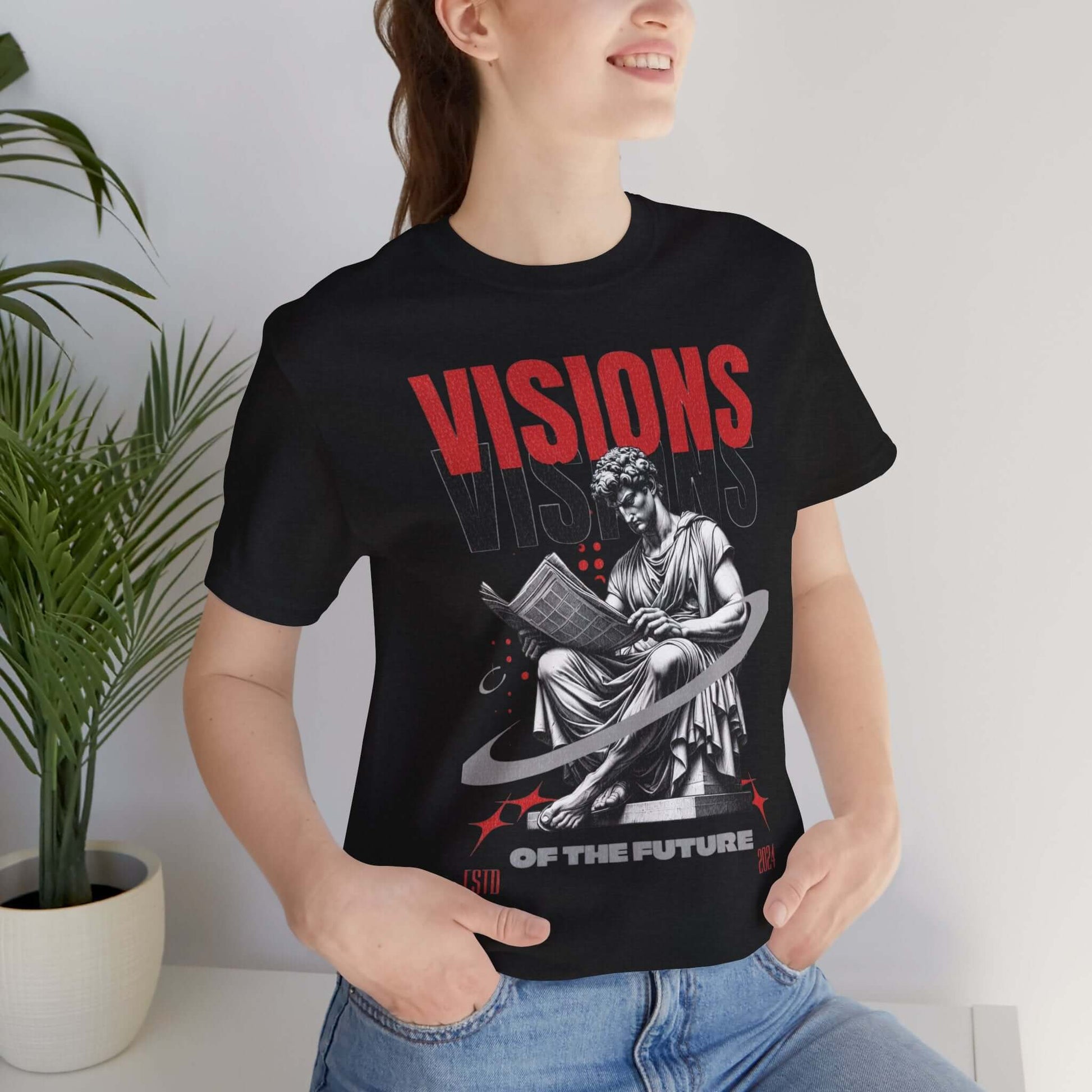 Visionary Future Tee - Unisex Jersey Tee, Graphic Tee for Inspiration, Trendy Casual Wear, Gift for Dreamers, Motivational Apparel - Buy Now at shVisionary Future Tee - Unisex Jersey Tee, Graphic Tee for Inspiration, Trendy Casual Wear, Gift for Dreamers, Motivational ApparelT-ShirtPrintifyShekh Brend32457178262128692337op_name