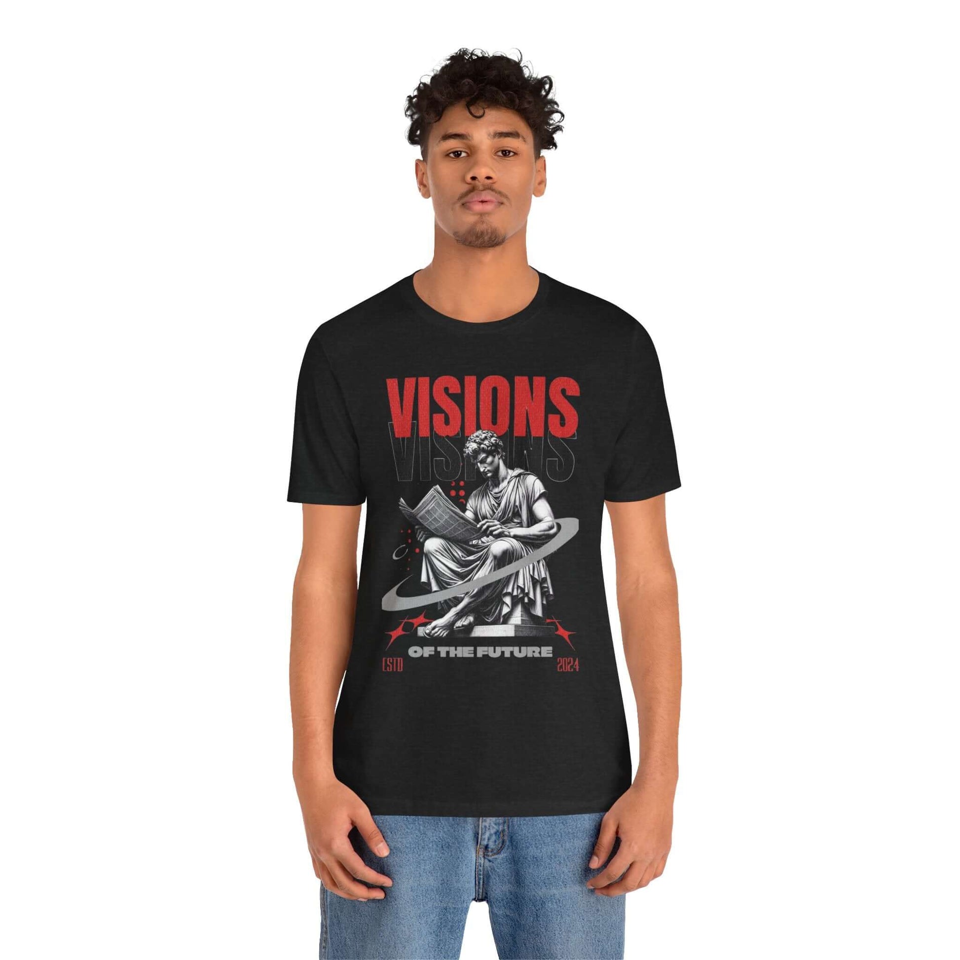Visionary Future Tee - Unisex Jersey Tee, Graphic Tee for Inspiration, Trendy Casual Wear, Gift for Dreamers, Motivational Apparel - Buy Now at shVisionary Future Tee - Unisex Jersey Tee, Graphic Tee for Inspiration, Trendy Casual Wear, Gift for Dreamers, Motivational ApparelT-ShirtPrintifyShekh Brend32457178262128692337op_name