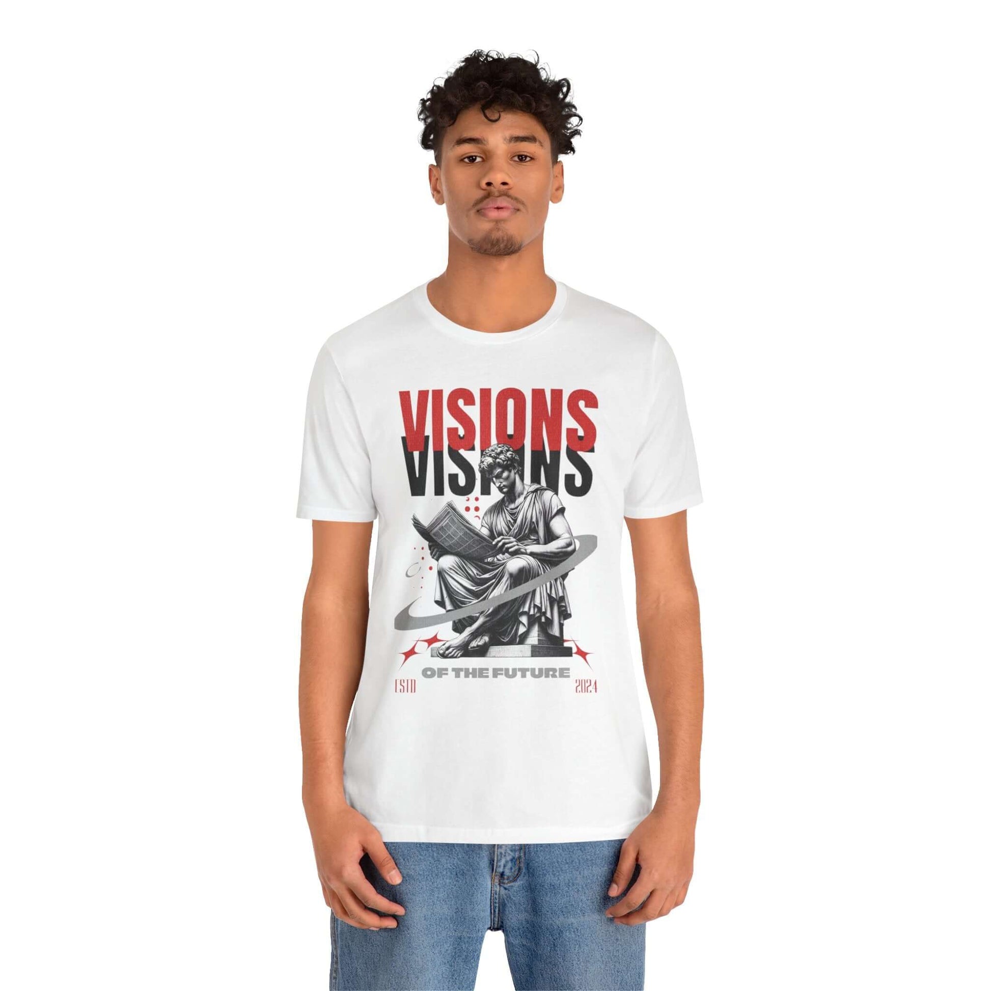 Visionary Future Tee - Unisex Jersey Tee, Graphic Tee for Inspiration, Trendy Casual Wear, Gift for Dreamers, Motivational Apparel - Buy Now at shVisionary Future Tee - Unisex Jersey Tee, Graphic Tee for Inspiration, Trendy Casual Wear, Gift for Dreamers, Motivational ApparelT-ShirtPrintifyShekh Brend32457178262128692337op_name