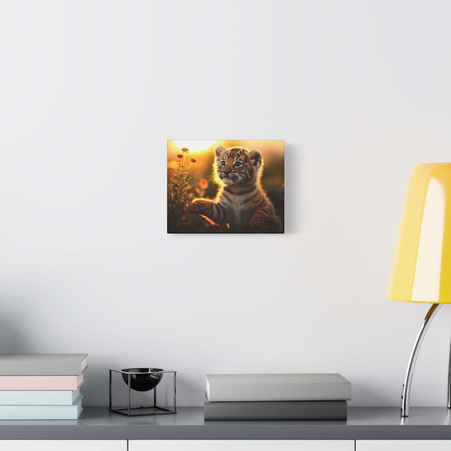 Whimsical Tiger Cub Canvas Wall Art | Stretched Matte Print for Kid's Room Decor - Buy Now at shWhimsical Tiger Cub Canvas Wall Art | Stretched Matte Print for Kid's Room DecorCanvasPrintifyShekh Brend67350600244755866972op_name
