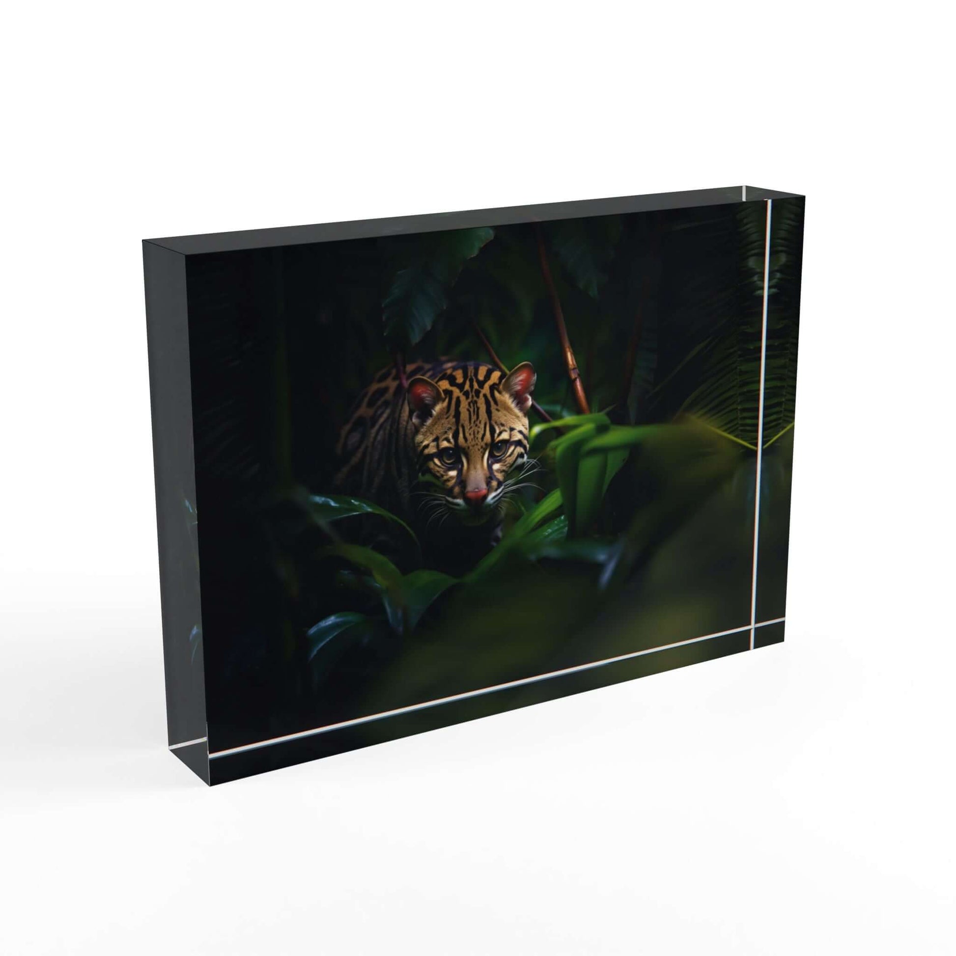 Wildlife Photo Block - Stunning Jungle Cat Decor - Buy Now at shWildlife Photo Block - Stunning Jungle Cat DecorHome DecorPrintifyShekh Brend24438984905657206385op_name