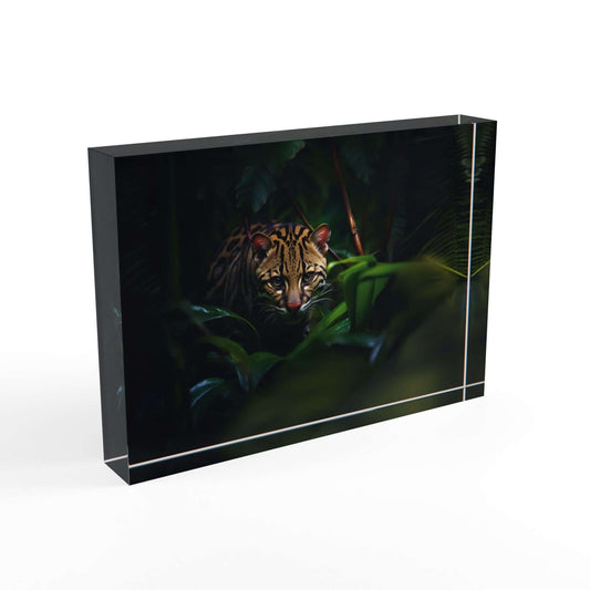 Wildlife Photo Block - Stunning Jungle Cat Decor - Buy Now at shWildlife Photo Block - Stunning Jungle Cat DecorHome DecorPrintifyShekh Brend24438984905657206385op_name